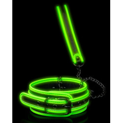 Ouch! Glow Collier-Laisse phosphorescent Glow
